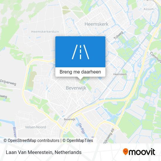 Laan Van Meerestein kaart