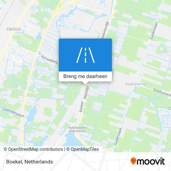 Boekel kaart
