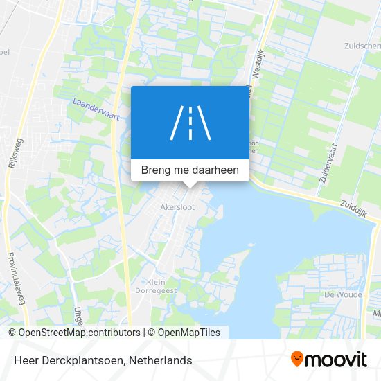 Heer Derckplantsoen kaart