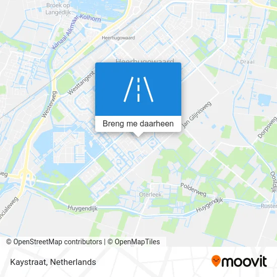 Kaystraat kaart