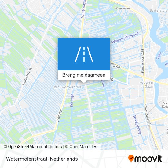 Watermolenstraat kaart