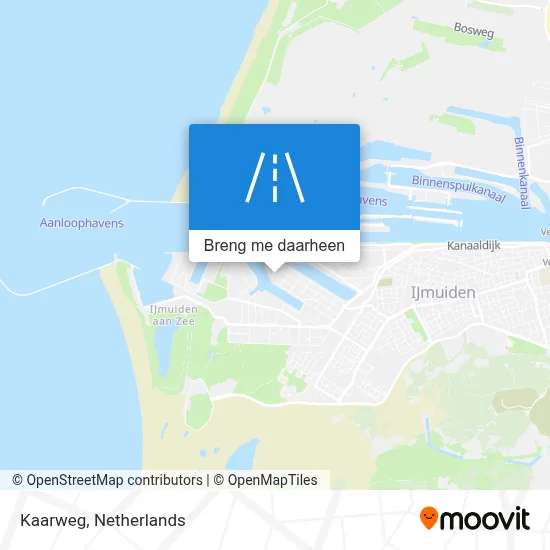 Kaarweg kaart