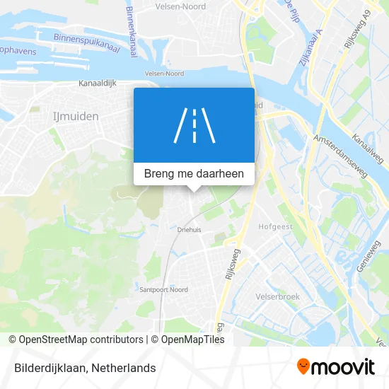 Bilderdijklaan kaart