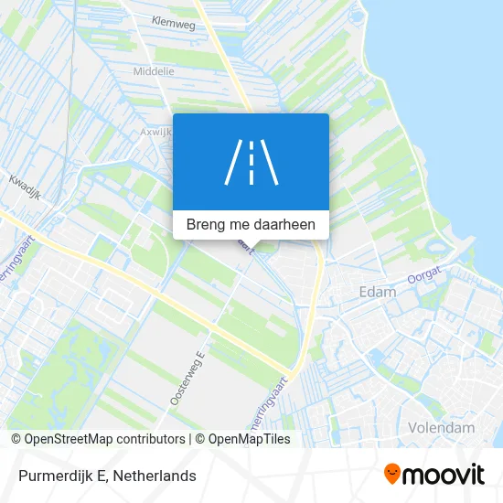 Purmerdijk E kaart
