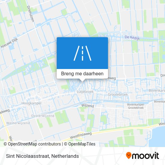 Sint Nicolaasstraat kaart