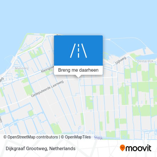 Dijkgraaf Grootweg kaart