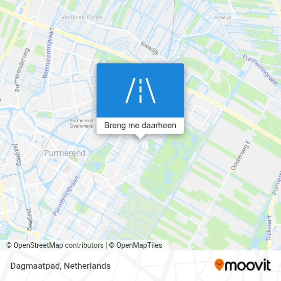 Dagmaatpad kaart