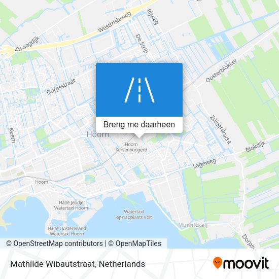 Mathilde Wibautstraat kaart