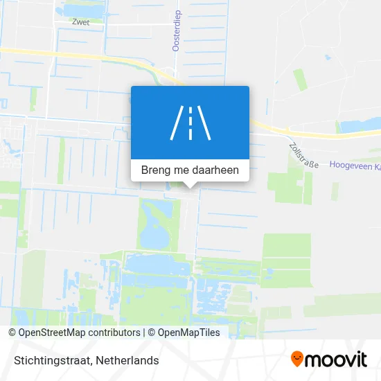 Stichtingstraat kaart