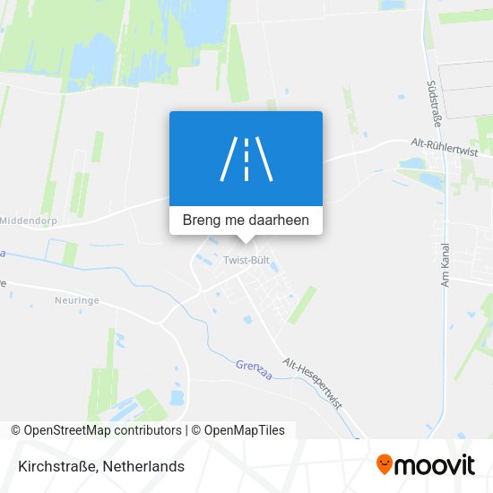 Kirchstraße kaart