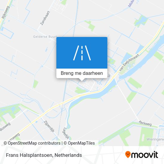 Frans Halsplantsoen kaart
