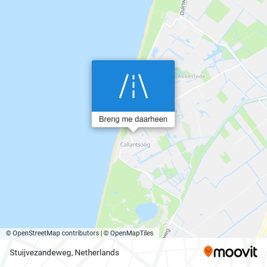 Stuijvezandeweg kaart