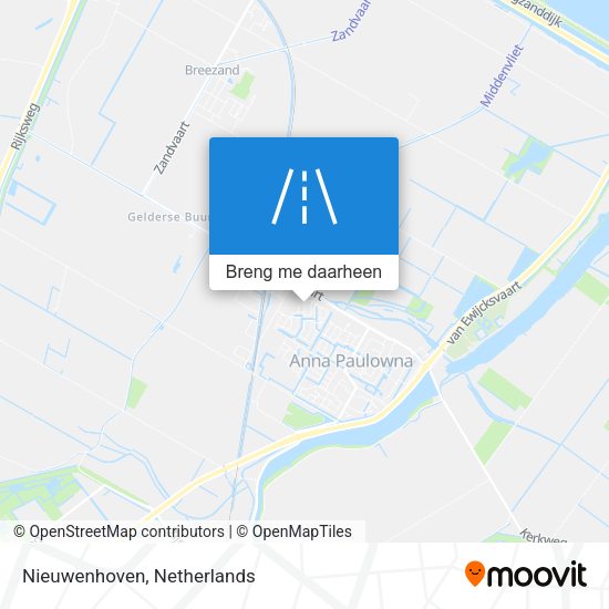 Nieuwenhoven kaart