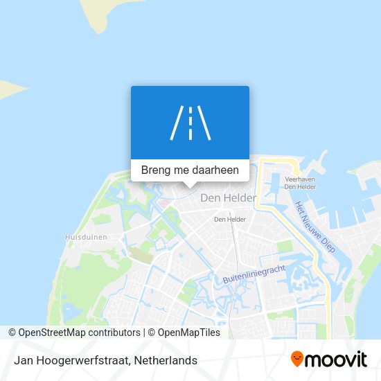 Jan Hoogerwerfstraat kaart
