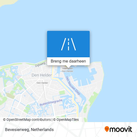 Bevesierweg kaart