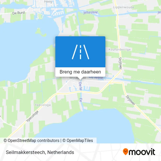 Seilmakkersteech kaart