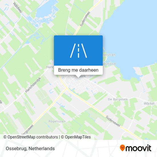 Ossebrug kaart