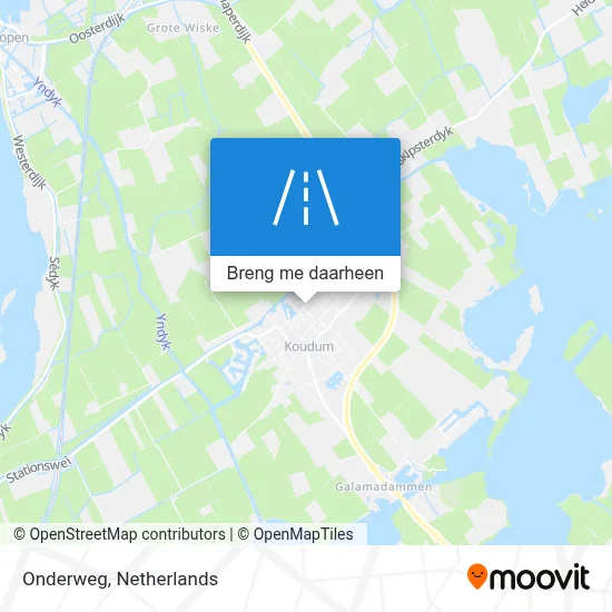 Onderweg kaart