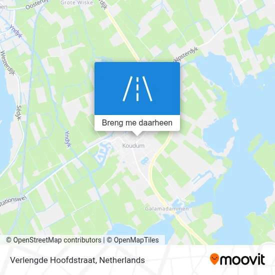 Verlengde Hoofdstraat kaart