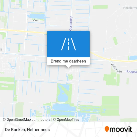 De Banken kaart