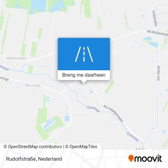 Rudolfstraße kaart