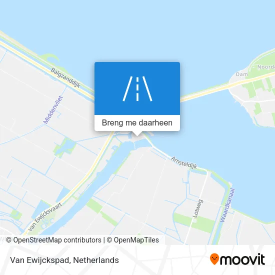 Van Ewijckspad kaart