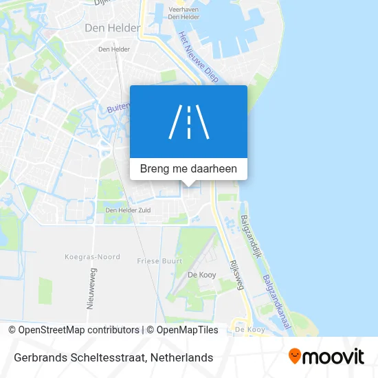 Gerbrands Scheltesstraat kaart