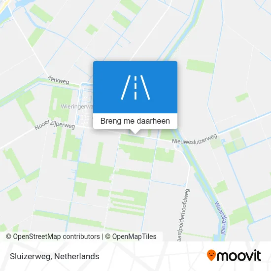 Sluizerweg kaart