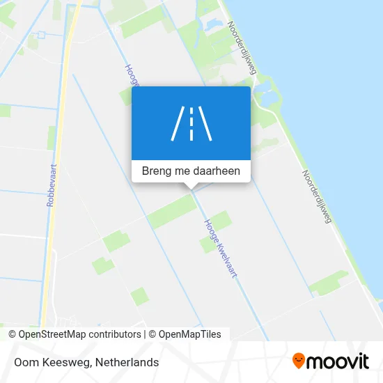 Oom Keesweg kaart