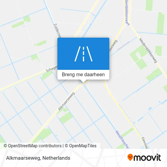 Alkmaarseweg kaart