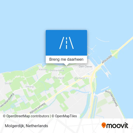 Molgerdijk kaart