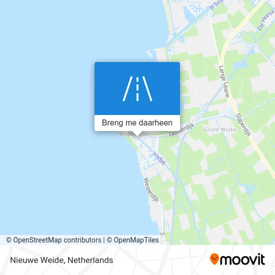 Nieuwe Weide kaart