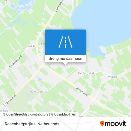 Rosenbergstrjitte kaart