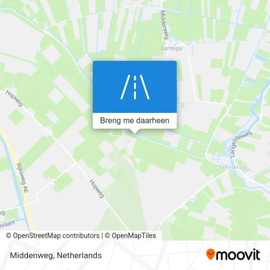 Middenweg kaart