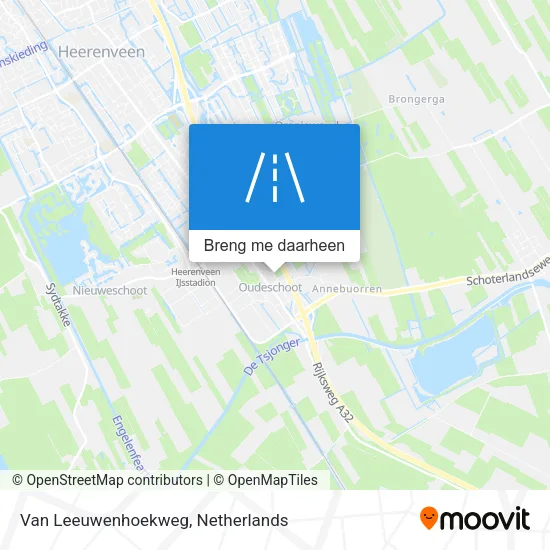 Van Leeuwenhoekweg kaart