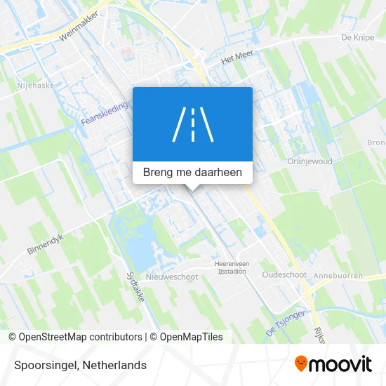 Spoorsingel kaart