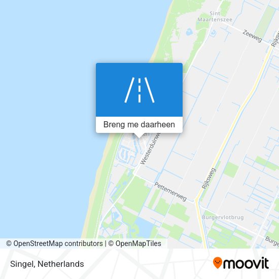 Singel kaart