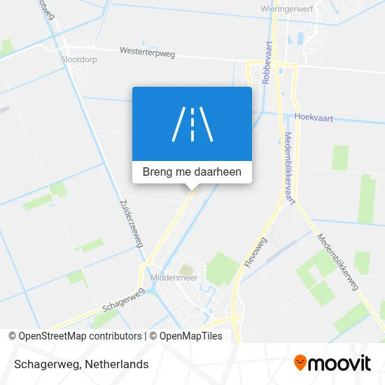 Schagerweg kaart