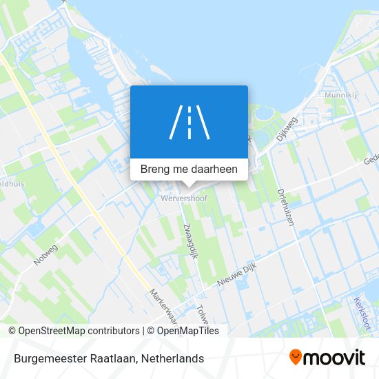 Burgemeester Raatlaan kaart