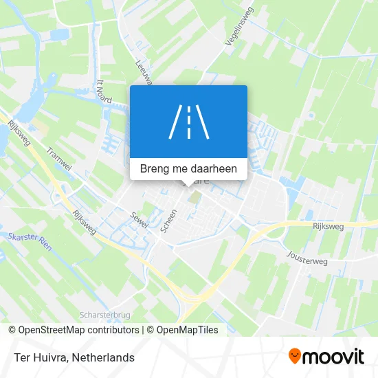Ter Huivra kaart