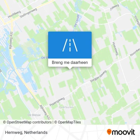 Hemweg kaart