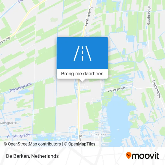 De Berken kaart