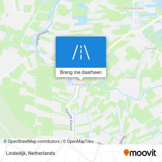 Lindedijk kaart
