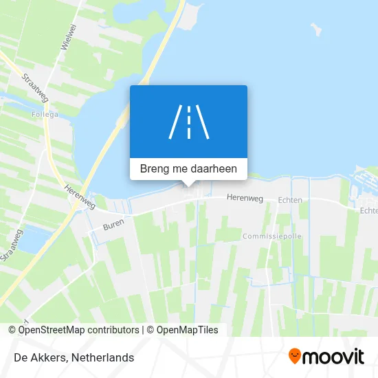 De Akkers kaart