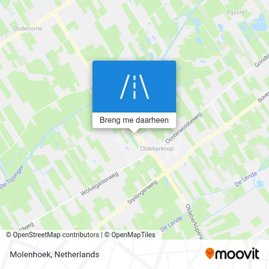 Molenhoek kaart