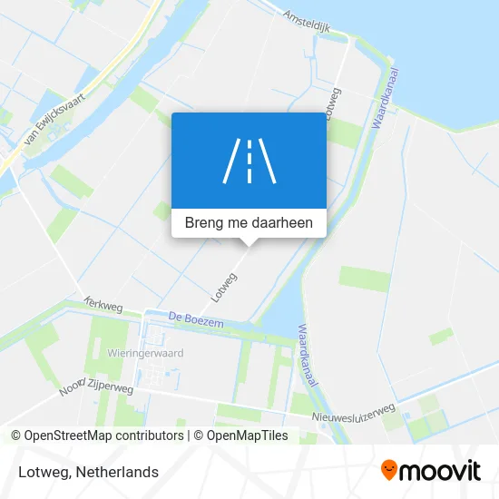 Lotweg kaart