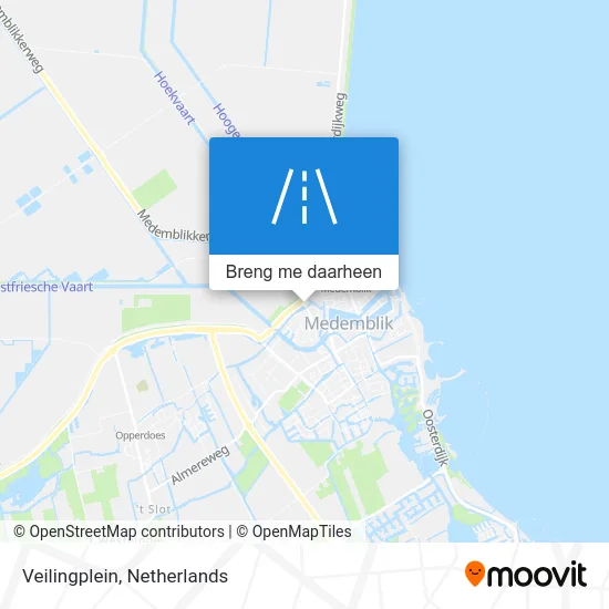 Veilingplein kaart