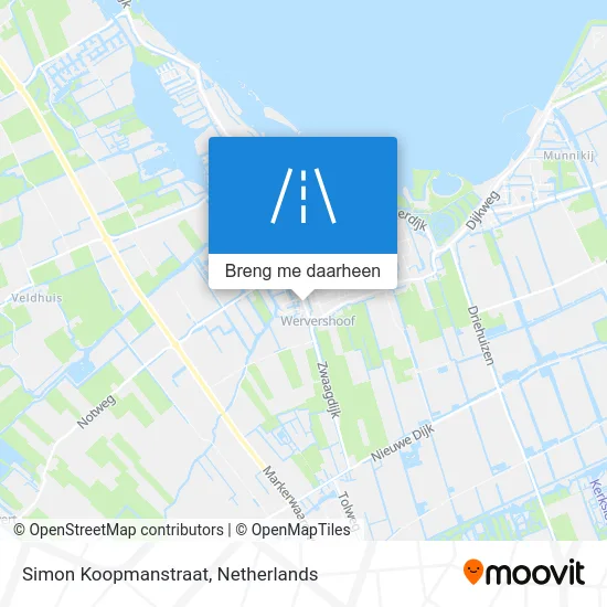 Simon Koopmanstraat kaart