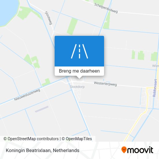 Koningin Beatrixlaan kaart