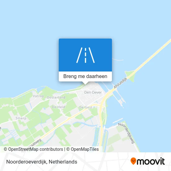 Noorderoeverdijk kaart